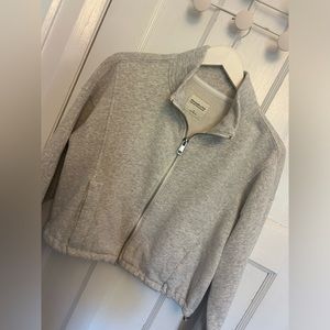 Zip up jacket sweater
